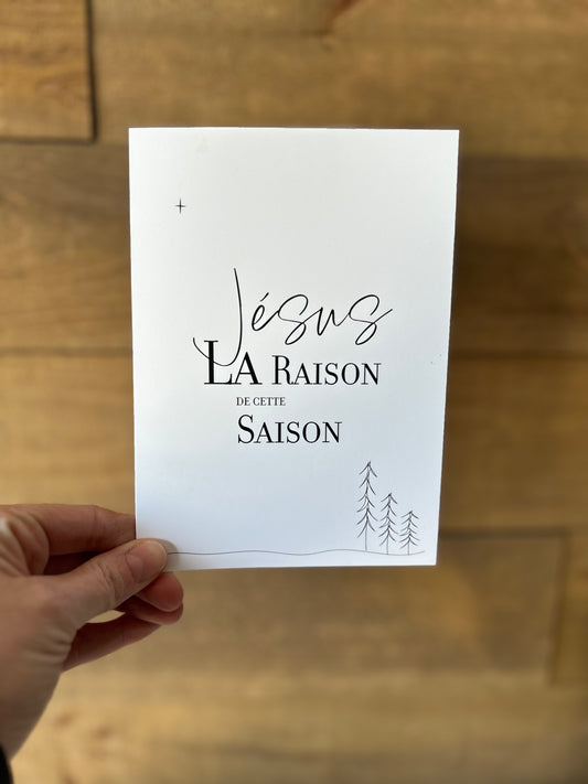 Lot de 10 cartes | LA raison