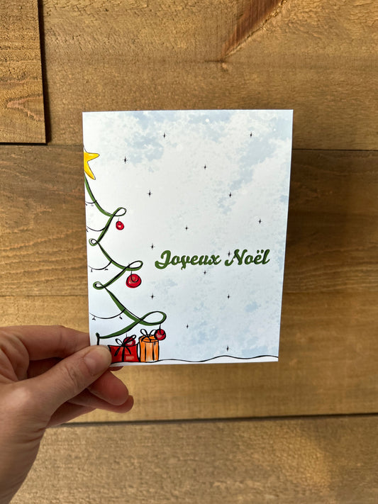 Lot de 10 cartes | Joyeux Noël